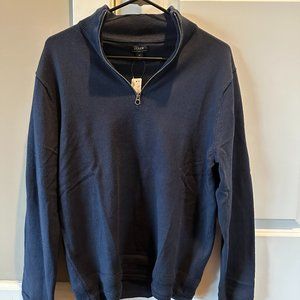Organic Cotton Half-Zip Sweater